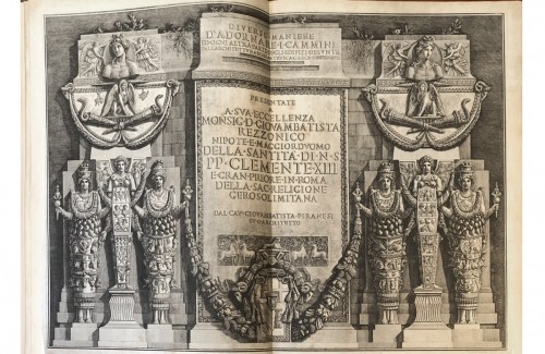 Livre avec des Gravures de JB Piranesi 1769