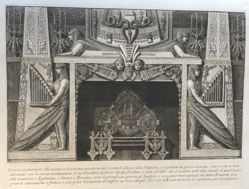 Antiquités - Livre avec des Gravures de JB Piranesi 1769