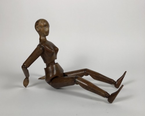 XIXe siècle - Mannequin d'artiste articulé en bois