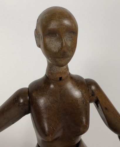 Mannequin d'artiste articulé en bois - 