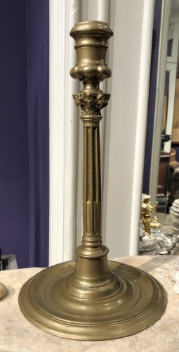 A Pillar Candlestick with a Roman Column circa 1575 - Lighting Style Renaissance