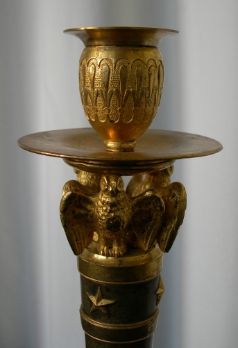 19th century - Consulate Candlesticks by Claude Galle