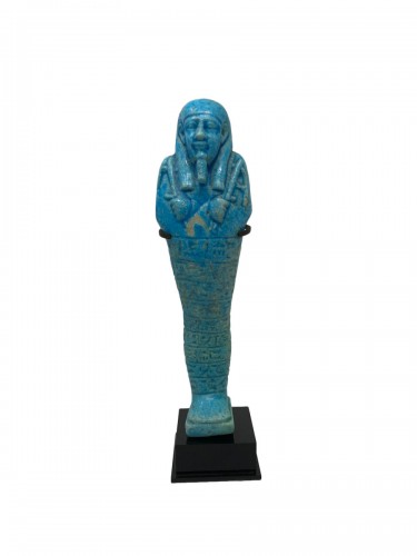 Ushabti Faïence Bleue