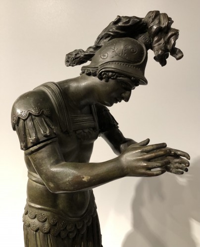 Guerrier romain en bronze - Antiques Prové
