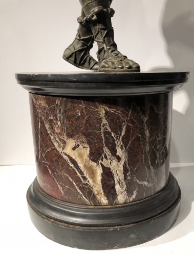 XIXe siècle - Guerrier romain en bronze