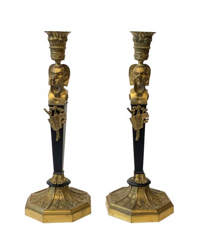 Brass candlestick, Nuremberg circa 1500-1550 - Ref.57180