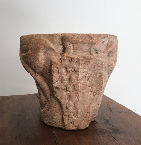 A Verona marble Gothic Capital - Architectural & Garden Style 