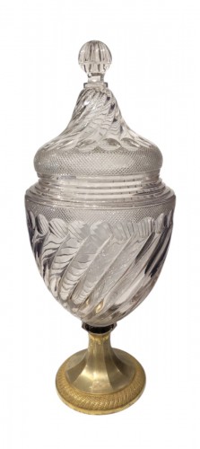 Tall Russian Cristal Vase