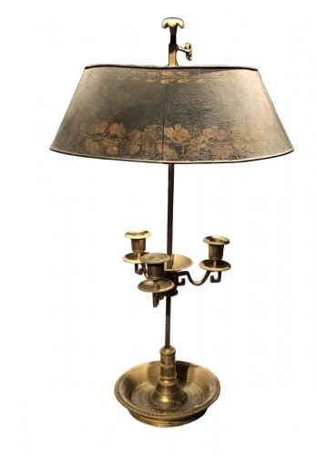 A 'lampe bouillotte ' Period last decade of the 18th century 