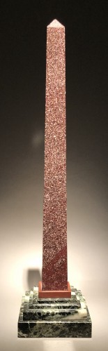 Egyptian Porhyry Obelisk circa 1780 - 