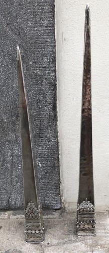 19th century - Antique Hmong Silver Hairpins Laos