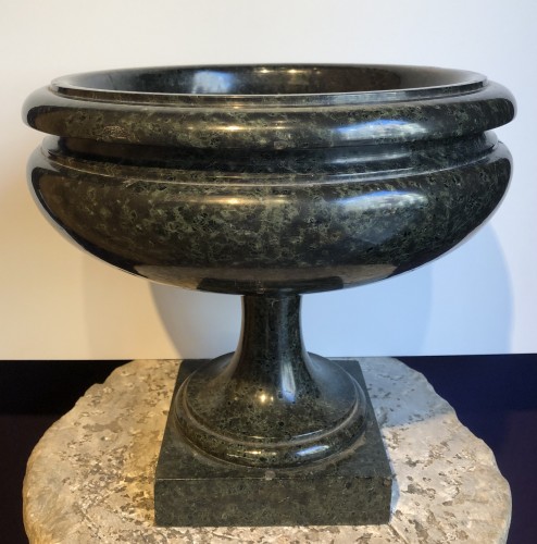 A Green Porphyry Bowl - Decorative Objects Style Napoléon III