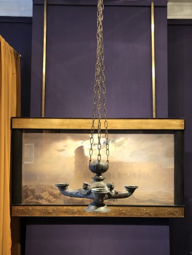 Lampe à huile réalisée par Chiurazzi & Fils vers 1910 - Objet de décoration Style 
