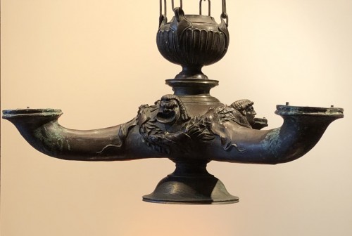 20th century - Oil Lamp by Chiurazzi &amp; De Angelis circa 1910