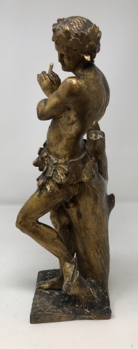 Bacchant en bois - Antiques Prové