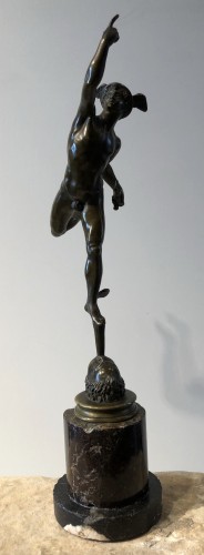 Mercure en bronze - Sculpture Style 