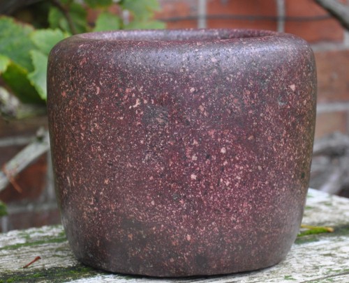 Roman Egyptian Porphyry Mortar - 