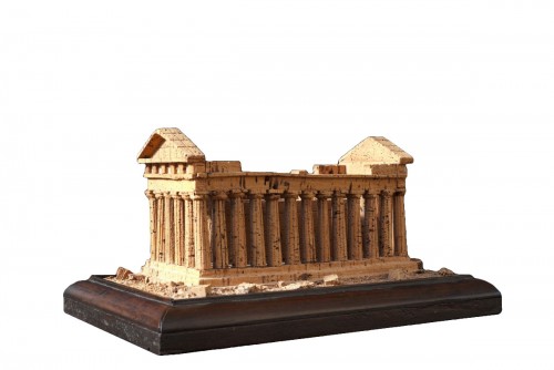 Cork Model of the Temple of Concordia