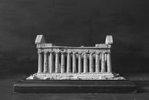 Modèle en liège du Temple de Concordia - Antiques Prové