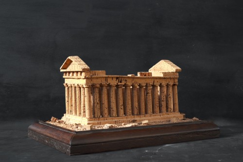 Antiquités - Cork Model of the Temple of Concordia