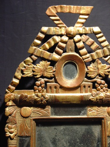 Petit miroir Louis XVI - Miroirs, Trumeaux Style Louis XVI