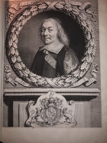 17th century book - Plans de Baulieu, Two volumes - Engravings & Prints Style Louis XIV