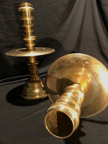 Pair of large 19thcentury Candlesticks - 