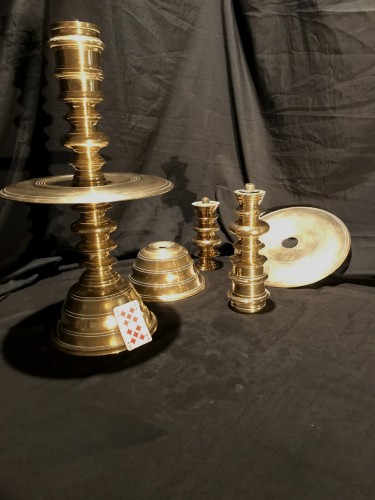 19th century - Pair of large 19thcentury Candlesticks