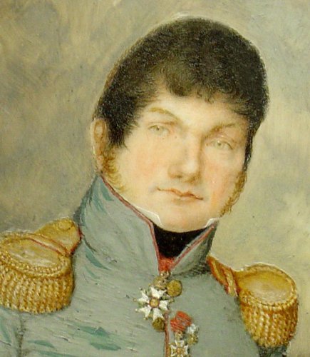 Objects of Vertu  - 19th c. portrait miniature,f. Dumont