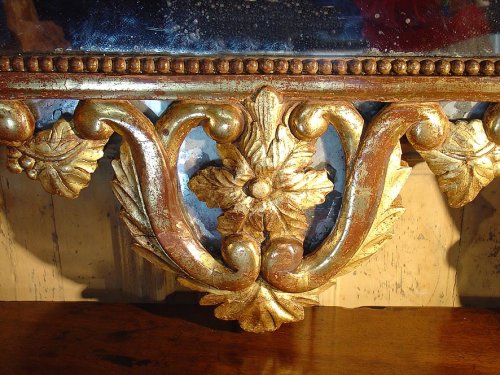 Grand miroir provençal fin XVIIIe siècle - Antiques Provence