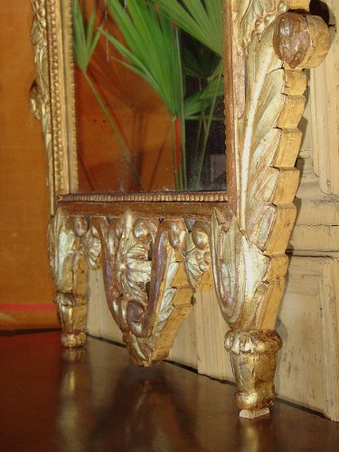 Antiquités - Large 18th century Mirror Provence