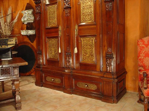 Mobilier Armoire - Armoire, Allemagne début XVIIe siècle