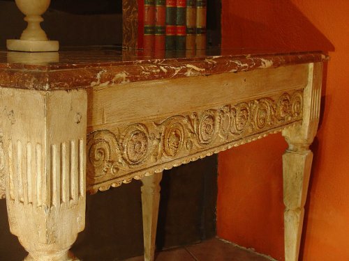 Mobilier Console - Console ou table de milieu, d'époque Louis XVI