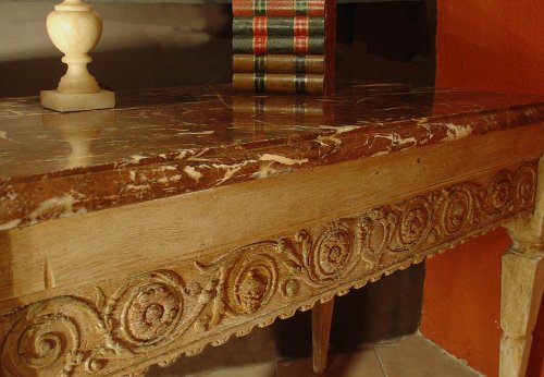 Console ou table de milieu, d'époque Louis XVI - Antiques Provence