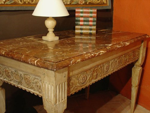 Console ou table de milieu, d'époque Louis XVI - Louis XVI