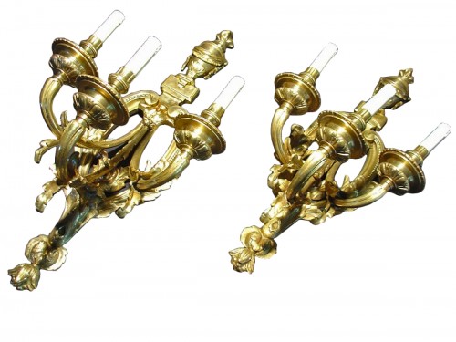 Pair of Louis XVI style sconces