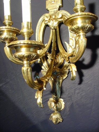 Lighting  - Pair of Louis XVI style sconces