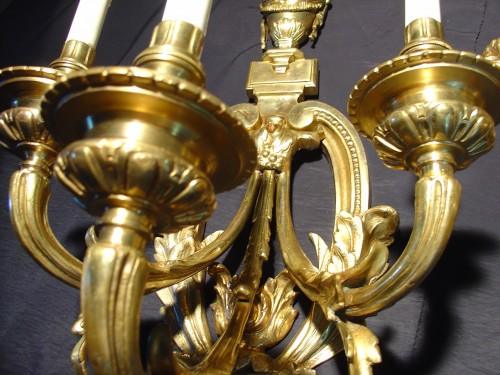 Antiquités - Pair of Louis XVI style sconces