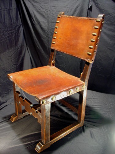 Sièges Chaise - Paire de chaises Espagne Style 17 ieme