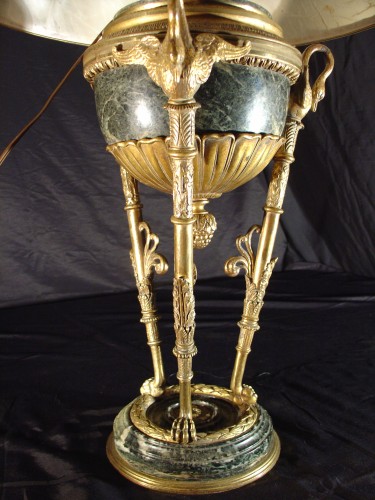 XIXe siècle - Grande lampe Napoléon III