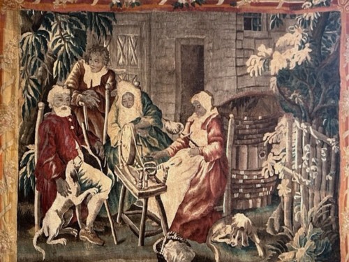 Old age - Aubusson Tapestry 18th century