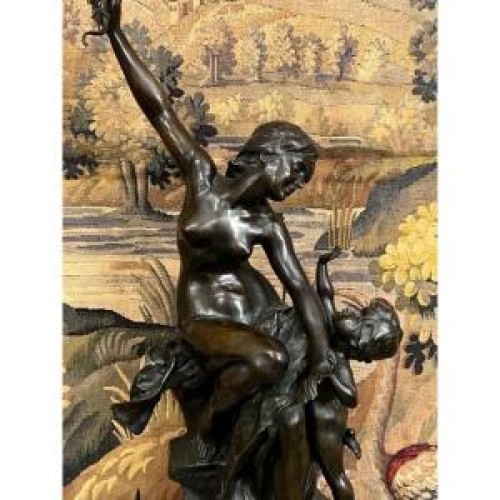 L'Amour désarmé - Jules Alfred Alexandre Dercheu (1864-1912) - Sculpture Style Napoléon III