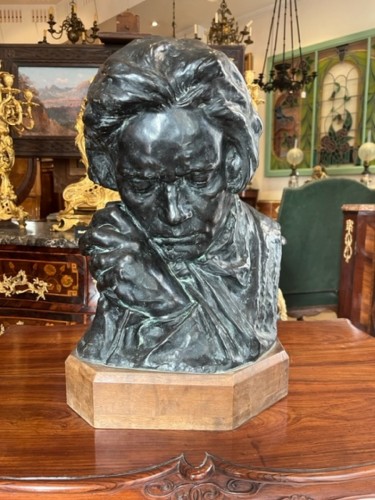 Antiquités - Buste de Beethoven - Pierre-Félix Fix-Masseau (1869-1937)