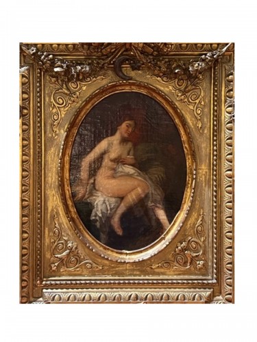 Jeune femme à sa toilette de Joseph-Nicolas Robert-Fleury