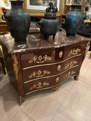 XVIIIe siècle - Commode d'époque Louis XV