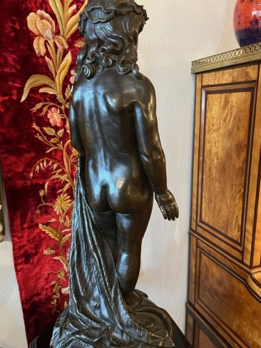 Antiquités - Young ephebe in bronze - Coinchon (1814-1881)