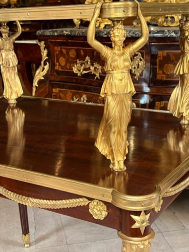 Table à Thé vers 1870 - Mobilier Style Napoléon III