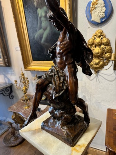 Picault Emile-louis (1833-1915) - Ad Lumen - Sculpture Style Napoléon III