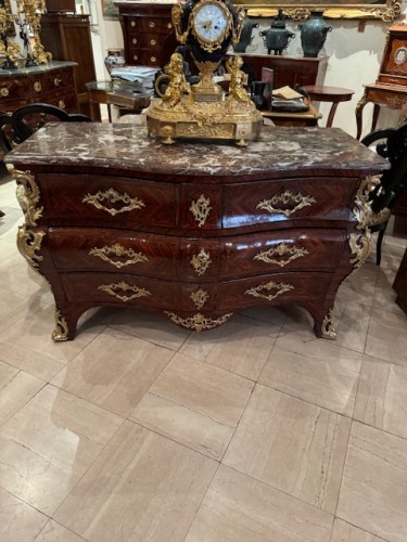 Louis XV - Commode Tombeau d'époque Louis XV