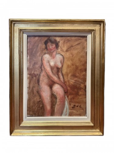 Georges d'Espagnat (1870-1950) -  Jeune femme nue